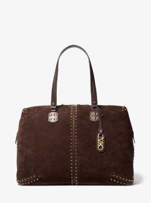 michael kors suede coat|Michael Kors astor bag.